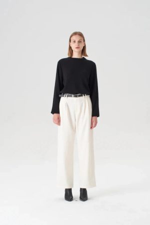 Crewneck Cashmere Sweater Black