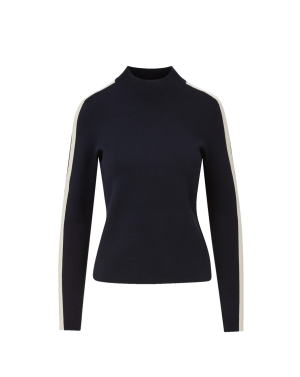 Asante Knit Pullover Navy