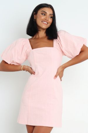 Tuscany Dress – Baby Pink