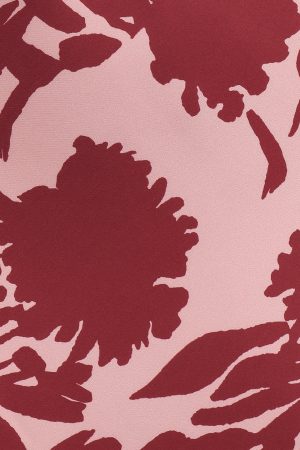 Varly Long Sleeve Dress – Pale Burgundy